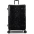  Elite Fashion 4 roues Valise cabine L 76 cm avec soufflet d'extension Modéle black leopard
