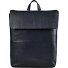  Lysa Daypack Cuir véritable 39 cm Compartiment ordinateur Modéle navy