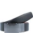  Ceinture réversible en cuir Modéle black-cognac | 85 cm