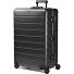  Pro Aluminium 4 roues valise cabine L 77 cm Modéle black