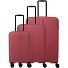  Air Stripe 4 roulettes Set de valises 3 pièces avec soufflet d'extension Modéle red