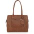  Carisma Sac à bandoulière RFID en cuir 38 cm Compartiment pour ordinateur portable Modéle cognac