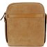  Diego Sac à bandoulière Cuir véritable 26 cm Modéle cognac