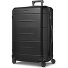  London 4 roues Valise cabine 74 cm avec soufflet d'extension Modéle deep black