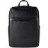  Ael Daypack Cuir véritable 37 cm Compartiment ordinateur Modéle black