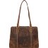  Vintage Sac de shopper Cuir 37 cm Compartiment pour ordinateur portable Modéle brown