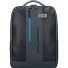  Urban sac à dos en cuir 41 cm compartiment pour ordinateur portable Modéle black grey
