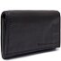 Avola Porte-monnaie Protection RFID Cuir véritable 14 cm Modéle black