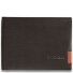  Monaco Porte-monnaie Protection RFID Cuir 12 cm Modéle brown