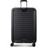  Raku 4 roues valise cabine 75 cm avec soufflet d'extension Modéle black