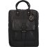  Urban Poets Sac à main Cuir véritable 23 cm Compartiment ordinateur Modéle dark ash