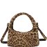  Greta Mini Essential Sac à main Cuir véritable 23 cm Modéle leo print