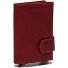  Portland Étui pour cartes de crédit Protection RFID Cuir 7 cm Modéle rot