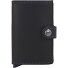  Miniwallet Original Porte-cartes de crédit Porte-monnaie RFID Cuir 6,5 cm Modéle black-navy
