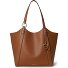  Tasha Sac de shopper Cuir véritable 45.5 cm Modéle lauren tan