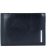  Blue Square Porte-monnaie Cuir véritable 12.5 cm Modéle nero