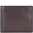  Grumbach Gathman Porte-monnaie en cuir 12 cm Modéle dark brown