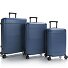  Zen 4 roulettes Set de valises 3 pièces avec soufflet d'extension Modéle navy