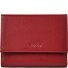  Silk Porte-monnaie Protection RFID Cuir véritable 12 cm Modéle rot