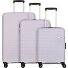  Liftoff 4 roulettes Set de valises 3 pièces avec soufflet d'extension Modéle icy lilac