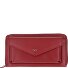  Polo Porte-monnaie Protection RFID Cuir véritable 19.5 cm Modéle rot