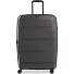  Straw + 4 roues Valise cabine 75 cm avec soufflet d'extension Modéle dark grey