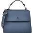  Delia Sac à main Cuir véritable 18 cm Modéle stormy blue