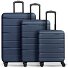  Munich 4.0 Set de valises à 4 roulettes 3 pièces avec soufflet extensible Modéle dark blue dull