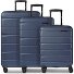  Munich 4.0 4 roues Set de valises 3 pièces avec soufflet d'extension Modéle dark blue dull