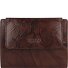  Donna Aurona Porte-monnaie en cuir RFID 14 cm Modéle dunkelbraun