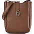  Zaira Sac à bandoulière Cuir véritable 18 cm Modéle saddle brown