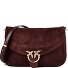  Love Satchel Classic Sac à bandoulière Cuir véritable 27 cm Modéle borgogna