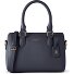  Sac bowling en cuir de Bologne, sac à main, sac à bandoulière, Cuir, 26 cm Modéle navy