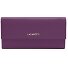  Bologna Leather Porte-monnaie Cuir 19 cm Modéle purple