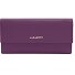  Bologna Leather Porte-monnaie Cuir 19 cm Modéle purple