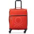  x Colors Benetton Color Block 4 roues trolley cabine 55 cm avec soufflet d'extension Modéle red