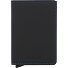  Slimwallet Matte Porte-cartes de crédit Porte-monnaie RFID Cuir 6,5 cm Modéle black & blue