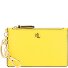  Zip Card Étui à clés Cuir véritable 13 cm Modéle lemon daffodil