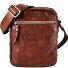  Fico Sac à bandoulière Cuir véritable 19 cm Modéle cognac