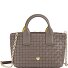  Ibiza Sac à main Cuir véritable 22 cm Modéle taupe