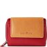  Nappa Porte-monnaie Protection RFID Cuir 14 cm Modéle red-tan