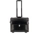  2 roulettes Trolley pilote Cuir 39 cm Compartiment pour ordinateur portable Modéle schwarz