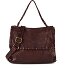  Zelda Sac à bandoulière Cuir véritable 34 cm Modéle moro