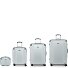  Balance XP 4 roulettes Set de valises 4 pièces avec soufflet d'extension Modéle silber