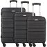  Phoenix 4 roulettes Set de valises 3 pièces Modéle schwarz