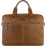  Gold Brain Porte-documents en cuir 35 cm Compartiment pour ordinateur portable Modéle cognac