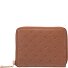  Leggero Stampa Nisa Porte-monnaie Protection RFID Cuir véritable 13 cm Modéle cognac