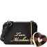  Heart Charm Sac à bandoulière Cuir véritable 20 cm Modéle black
