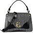  C-Me Sac à bandoulière Cuir véritable 23.5 cm Modéle noir-noir