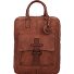  Urban Poets Sac à main Cuir véritable 23 cm Compartiment ordinateur Modéle charming cognac